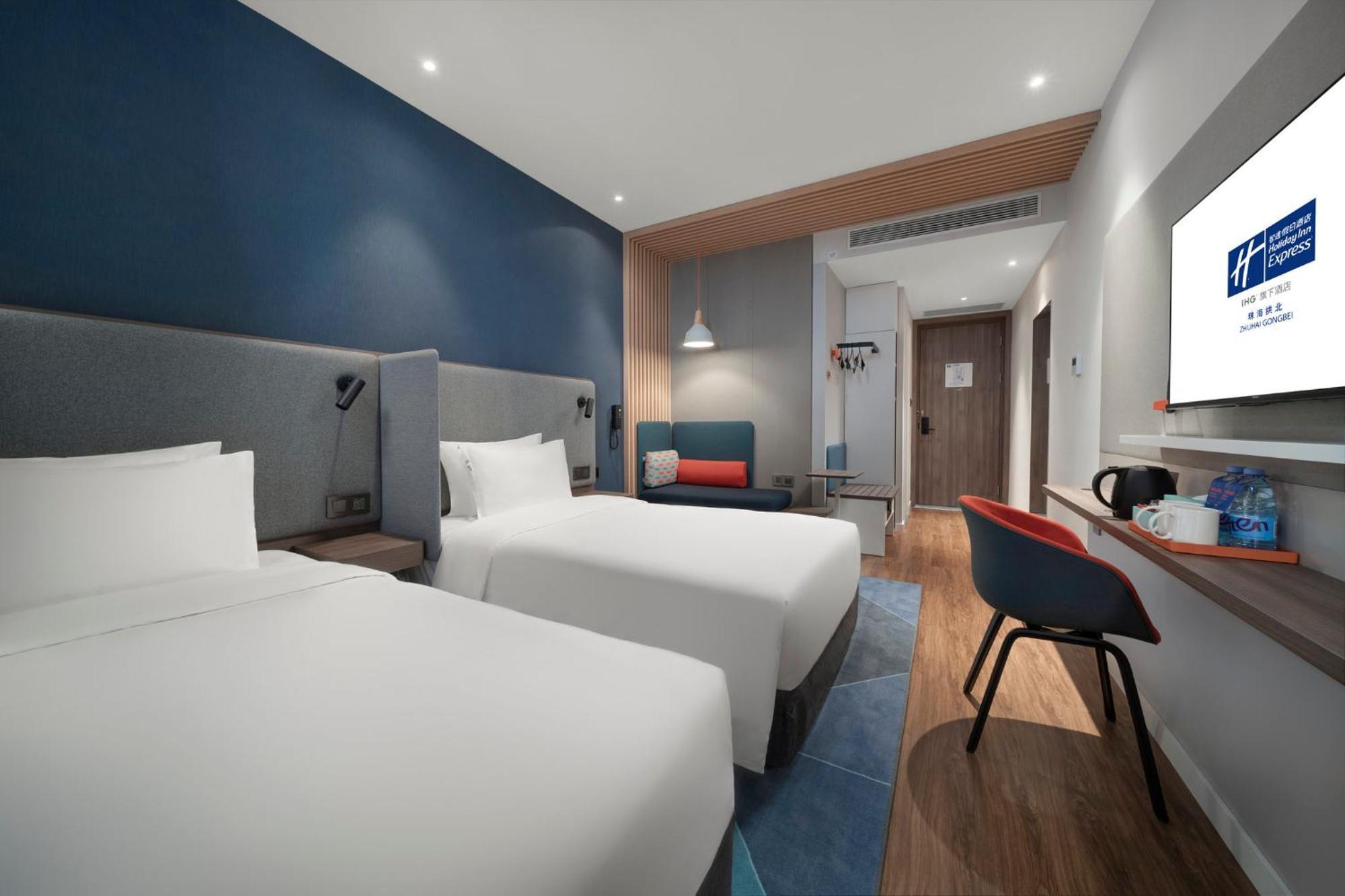 Holiday Inn Express Zhuhai Gongbei By Ihg Exterior foto